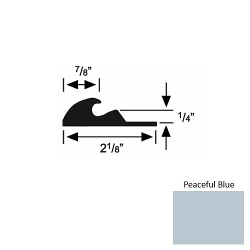 Solid Peaceful Blue 655