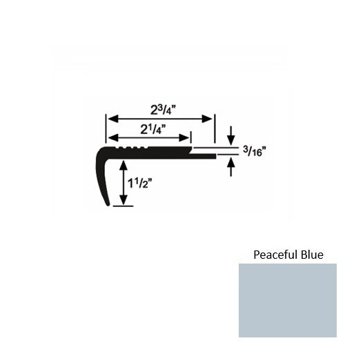 Solid Peaceful Blue 655