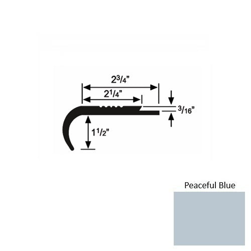 Solid Peaceful Blue 655