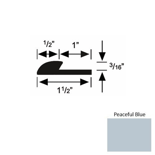 Solid Peaceful Blue 655