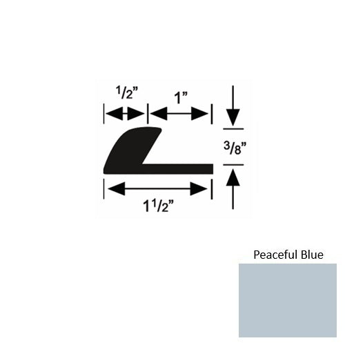 Solid Peaceful Blue 655