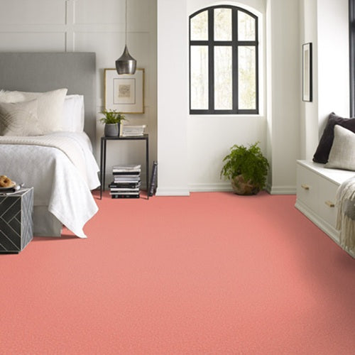 The Bright Side Peachy Keen Polyester Carpet - Textured