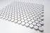 Penny Round White 19MM Porcelain Mosaic White Tile Matte 2