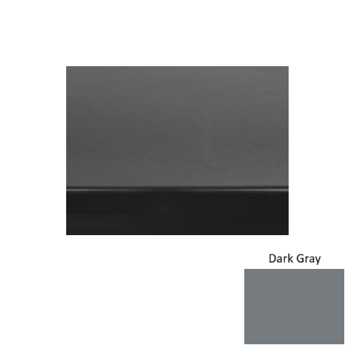 Rubber Dark Gray Q150 Stair Tread Smooth 1