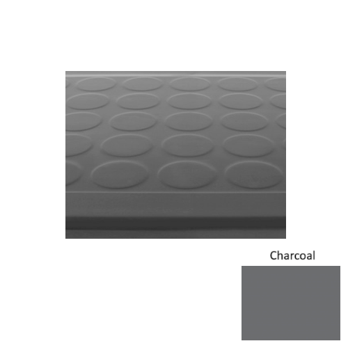 Rubber Charcoal Q123 Stair Tread Textured 1