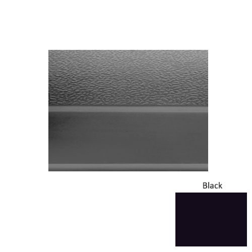Rubber Black Q100 Stair Tread Textured 1