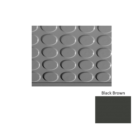 Rubber Black Brown Q193 Stair Tread Textured 1