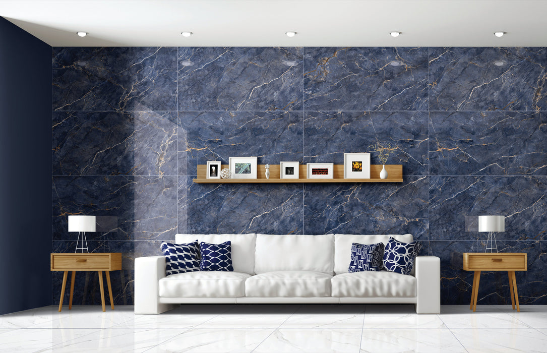 Phantom Azul Porcelain Blue Tile High Gloss 2