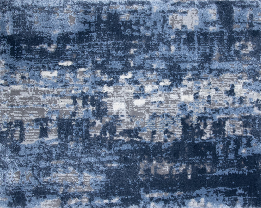 Pixel Polypropylene & Polysilk Steel Blue 99265 Carpet Pattern 1