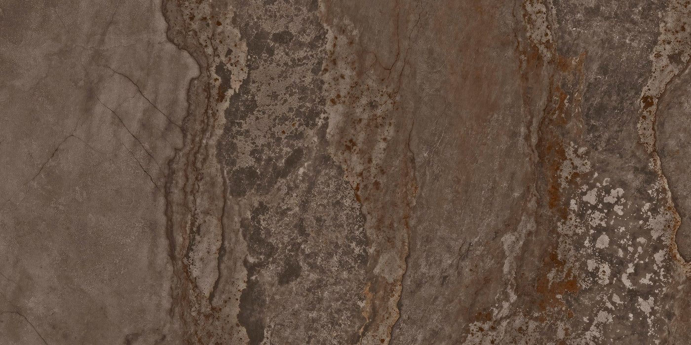 Planet Oxid Porcelain Bronze Tile Metallic Polish 1