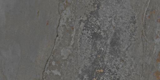 Planet Dark Porcelain Gray Tile Metallic Polish 1