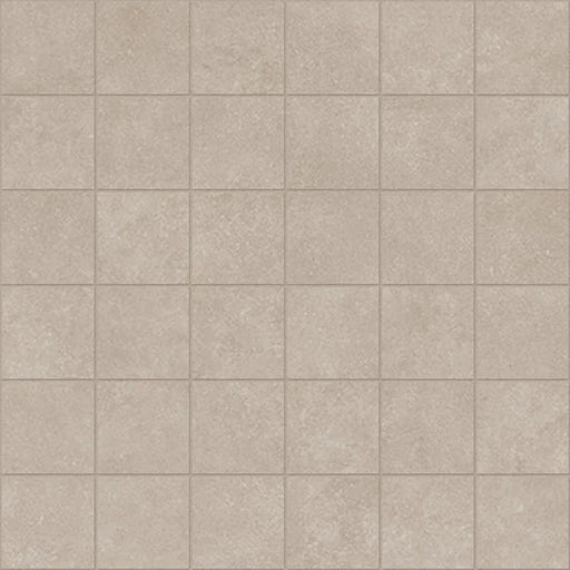 Plaster 2.0 Sand Porcelain Mosaic - 2" x 2"