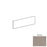 Plaster 2.0 Tortora Porcelain Floor & Wall Trim - 3" x 12" Bullnose