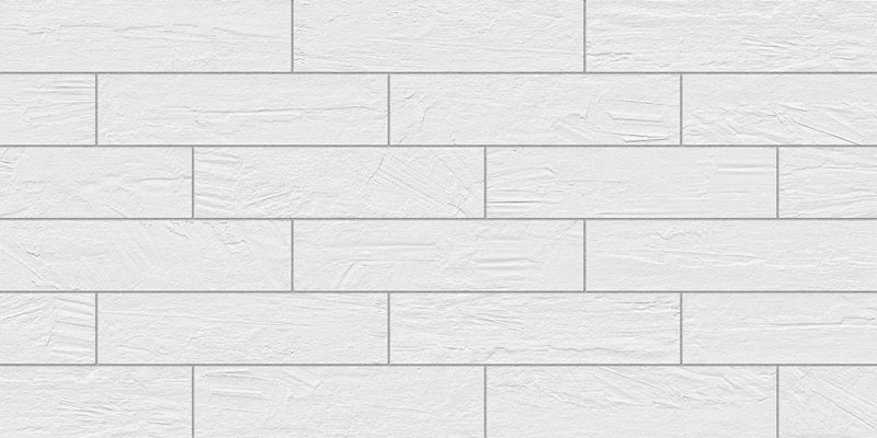 Plaster 2.0 Venetian Crystal White Porcelain Tile - Matte