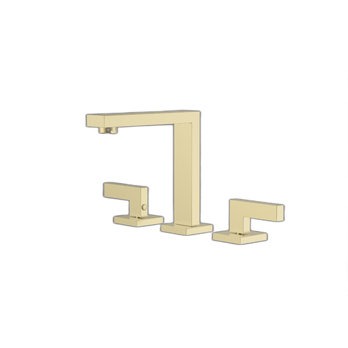 Plitvice Brushed Gold Brushed Gold Bathroom Faucet Brushed Gold 1