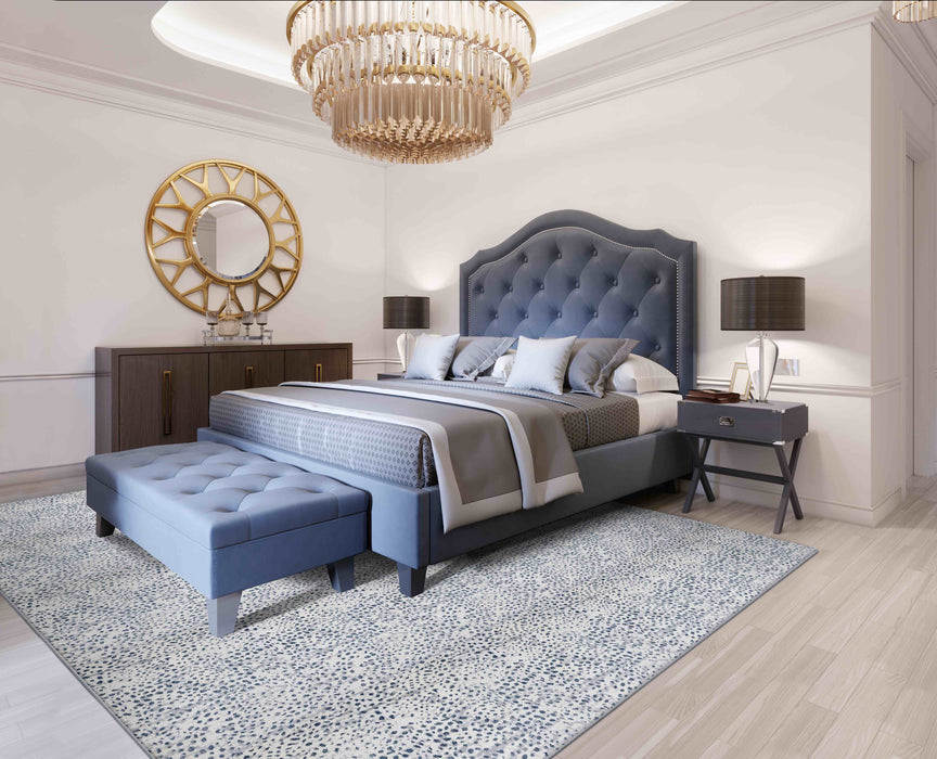 Pop Rock Polypropylene & Polysilk Arctic Blue 16871 Carpet Pattern 3