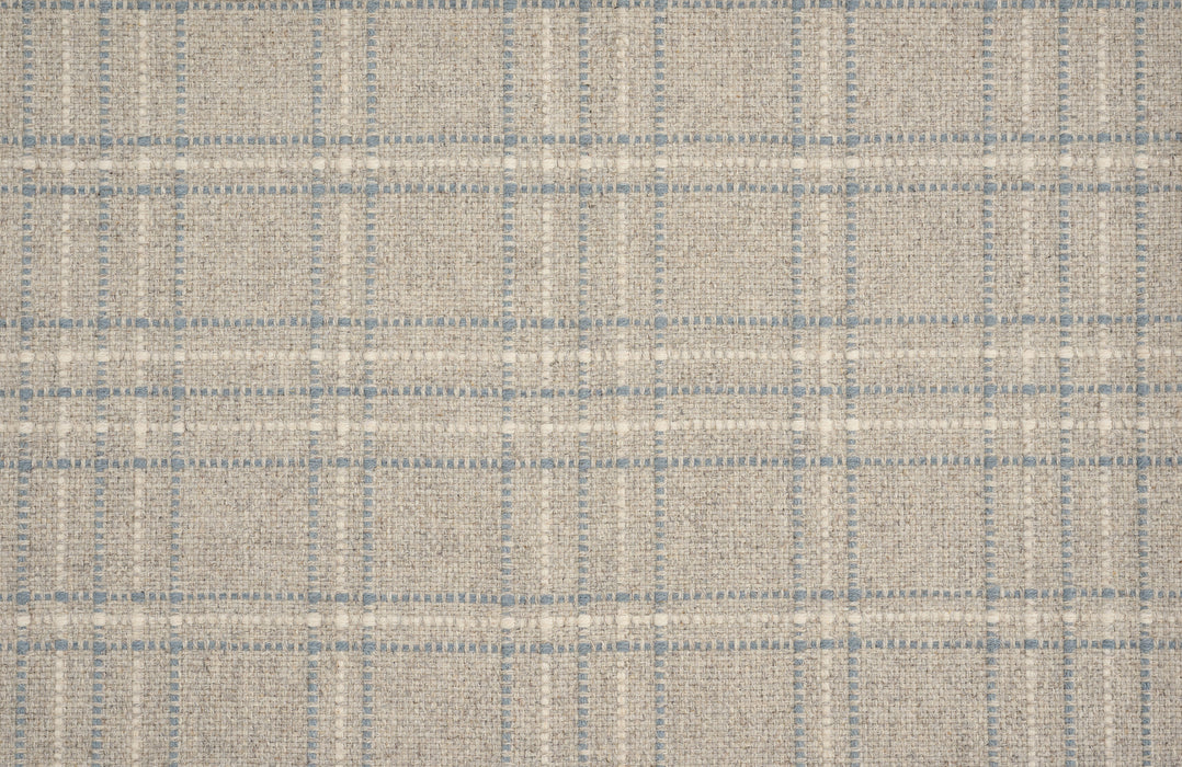Pristine Plaid Wool Blend Bluestone 91605 Carpet Pattern 1