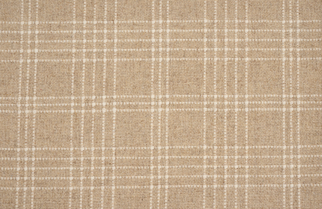 Pristine Plaid Wool Blend Wheat 91604 Carpet Pattern 1