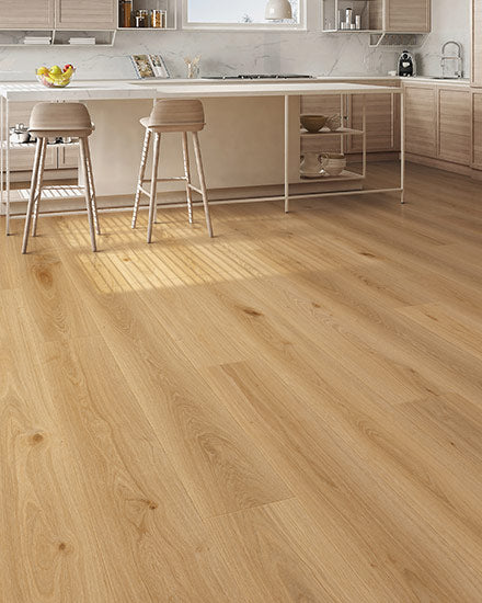Modessa High-Density Fiberboard Laminate High Life Laminate Wood Plank Scratch Resistant Aluminum Oxide 3