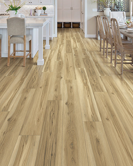 Uptown Chic Vinyl Barely Beige Vinyl Plank Aluminum Oxide with Ceramic Bead Technology 2