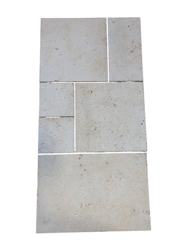 Psidia Antique Limestone French Versailles Pattern
