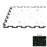 VersaTREAD Rubber Green Rubber Flooring Puzzle Tile  1