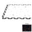 VersaTREAD Rubber Orange Rubber Flooring Puzzle Tile  1