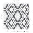Clearance Sale! Geometro Python Hopi Recycled Glass Mosaic - 13 1/8" x 12 1/4"