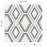 Clearance Sale! Geometro Python Hydra Recycled Glass Mosaic - 12 1/8" x 12 1/4"