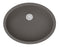 Quartz Composite Grey Bathroom Sink Matte 1