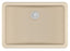 Quartz Composite Bisque Bathroom Sink Matte 1