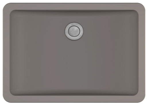 Quartz Composite Concrete Bathroom Sink Matte 1