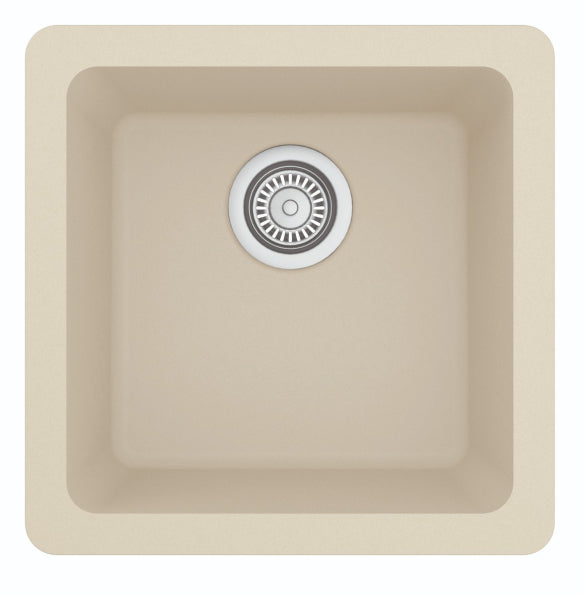 Quartz Composite Bisque Kitchen Sink Matte 1