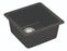 Quartz Composite Black Kitchen Sink Matte 2