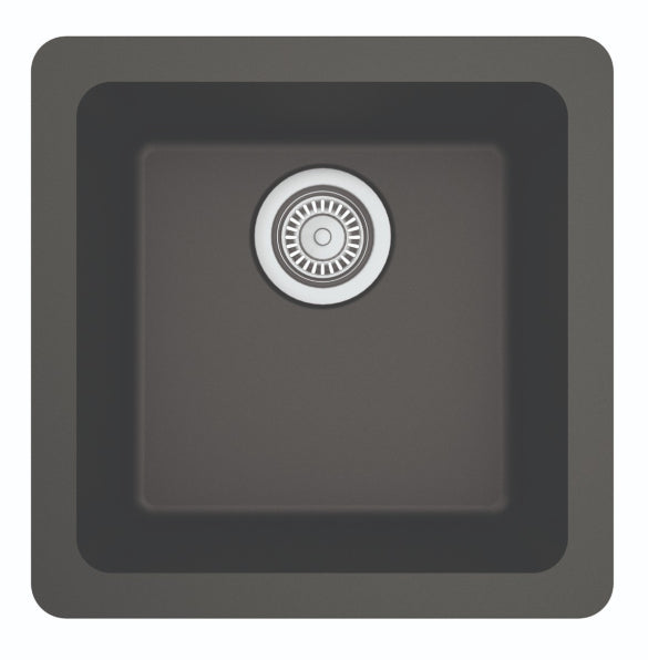 Quartz Composite Black Kitchen Sink Matte 1