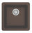 Quartz Composite Brown Kitchen Sink Matte 1