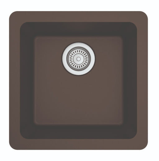 Quartz Composite Brown Kitchen Sink Matte 1