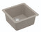 Quartz Composite Concrete Kitchen Sink Matte 2