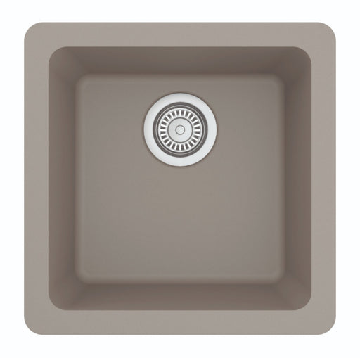Quartz Composite Concrete Kitchen Sink Matte 1