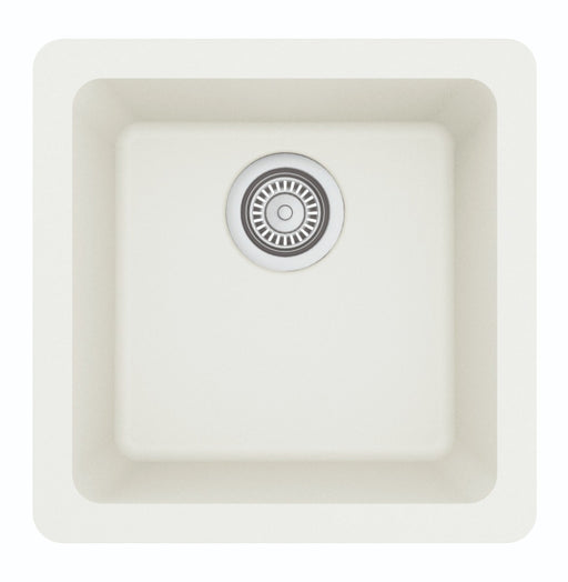 Quartz Composite White Kitchen Sink Matte 1