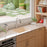 Quartz Composite Bisque Kitchen Sink Matte 2