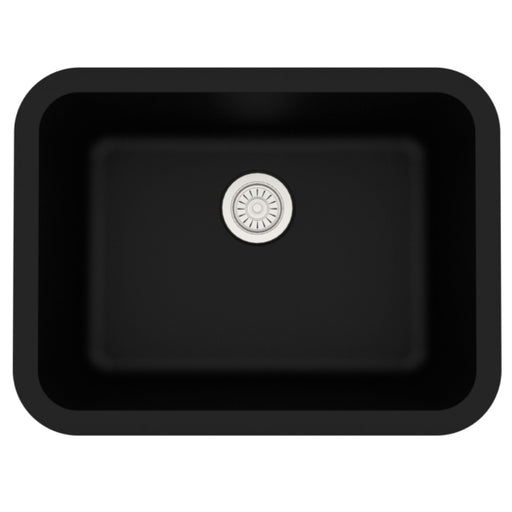 Quartz Composite Black Kitchen Sink Matte 1