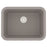 Quartz Composite Concrete Kitchen Sink Matte 1