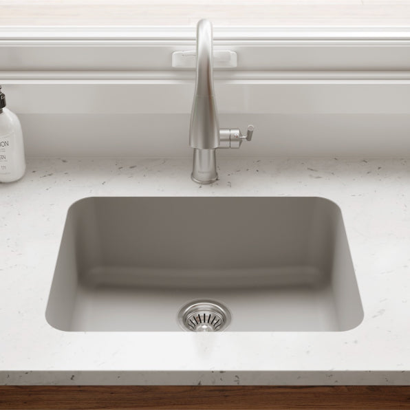 Quartz Composite Grey Kitchen Sink Matte 3