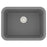Quartz Composite Grey Kitchen Sink Matte 1
