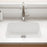 Quartz Composite White Kitchen Sink Matte 3