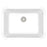 Quartz Composite White Kitchen Sink Matte 1