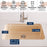 Quartz Composite Bisque Kitchen Sink Matte 5