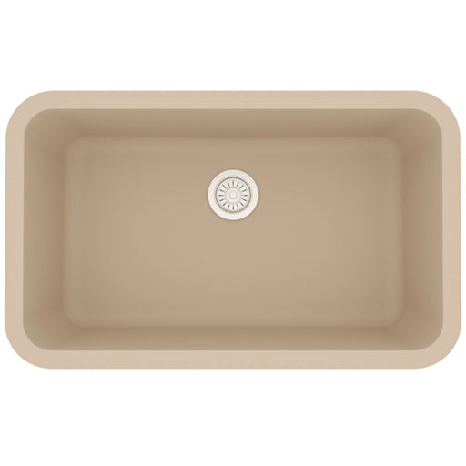 Quartz Composite Bisque Kitchen Sink Matte 1