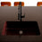 Quartz Composite Brown Kitchen Sink Matte 3